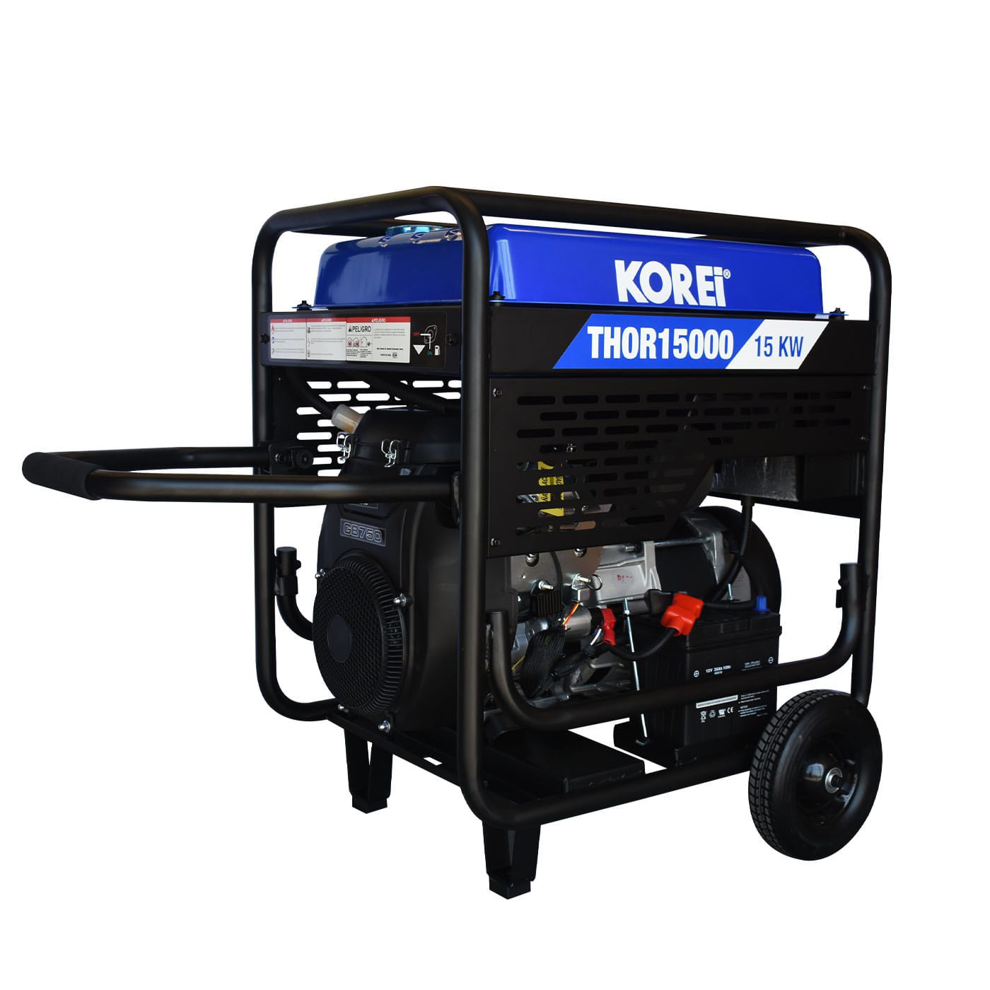 Foto 5 pulgar | Generador Profesional Korei C/motor 26 Hp 15kw 110v/220v - Thor15000