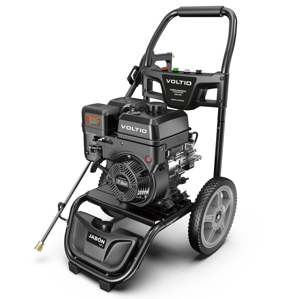 Hidrolavadora A Gasolina 3200 W Motor 7.0 Caballos De Fuerza