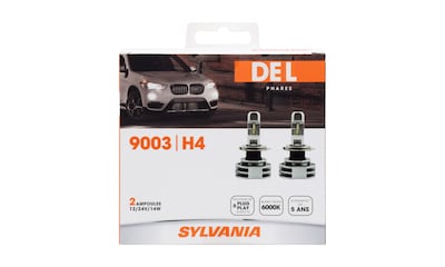 Foto 2 | Foco Sylvania Zevo Led H4 9003 color Blanco