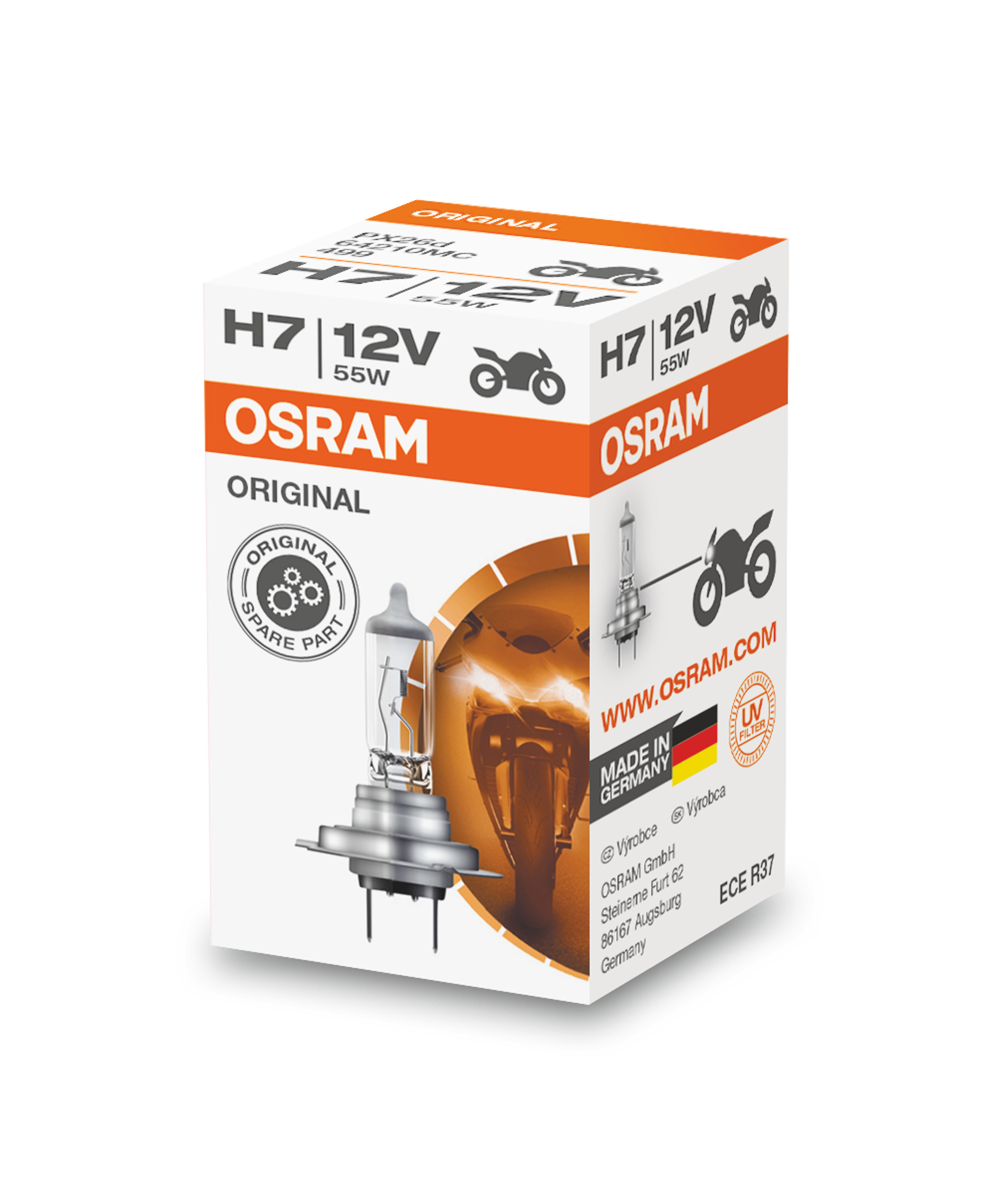 Foto 2 | Foco Moto H7 Original Osram