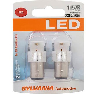 Foto 1 | Foco Sylvania Led - 1157 Rojo