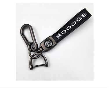 Foto 1 | Llavero Para Autos Universal Logo De Llaveros De Cuero Negro Xtellar Modelo Dodge