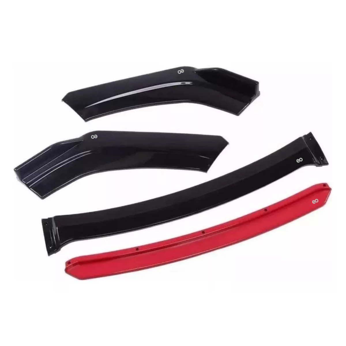Foto 3 pulgar | Lip Delantero Universal 4 Piezas Eo Safe Imports Esi-13844-1 Negro