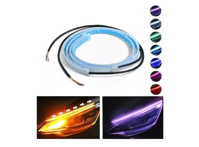 Foto 1 | Xtellar Luces Led Auto Flexible Direccional Secuencial De 30cm – Par De Estilizadas Tiras De Luz Led