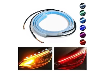 Foto 1 | Xtellar Luces Led Auto Flexible Direccional Secuencial De 30cm – Par De Estilizadas Tiras De Luz Led
