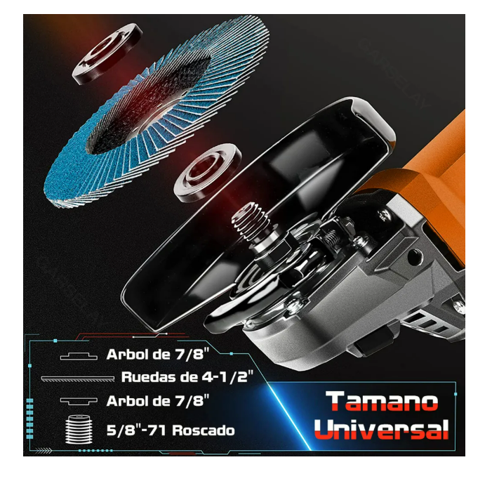 Foto 4 pulgar | Amoladora Angular Mini Pulidora Esmeriladoras Esmeriles 860w
