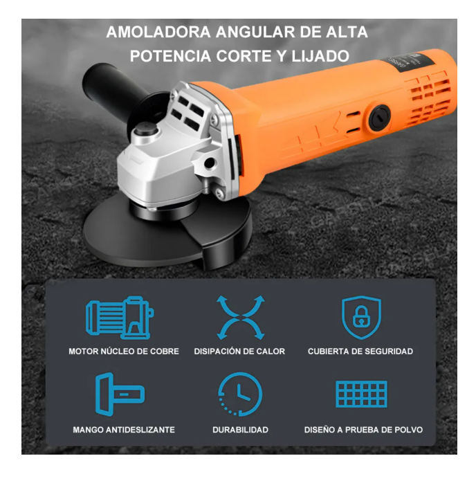 Foto 4 | Amoladora Angular Mini Pulidora Esmeriladoras Esmeriles 860w