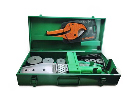 Foto 1 | Kit de Termofusora Anbec color Verde Incluye 6 Dados y Tijera Cortatubo
