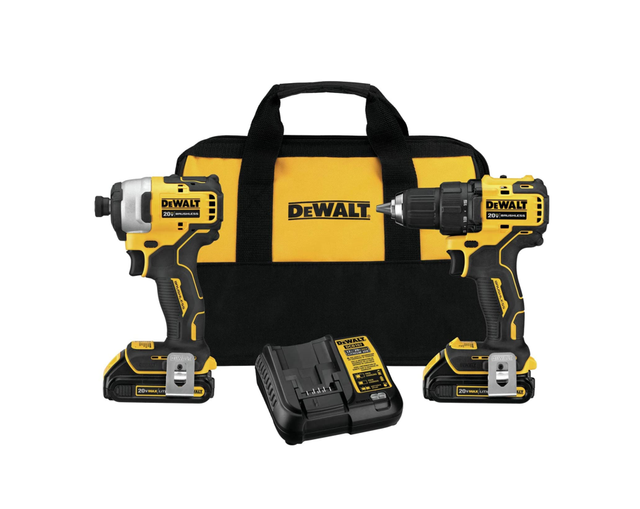 DeWalt Dck278C2 Kit Taladro/llave De Impacto Inalámbrico 20V