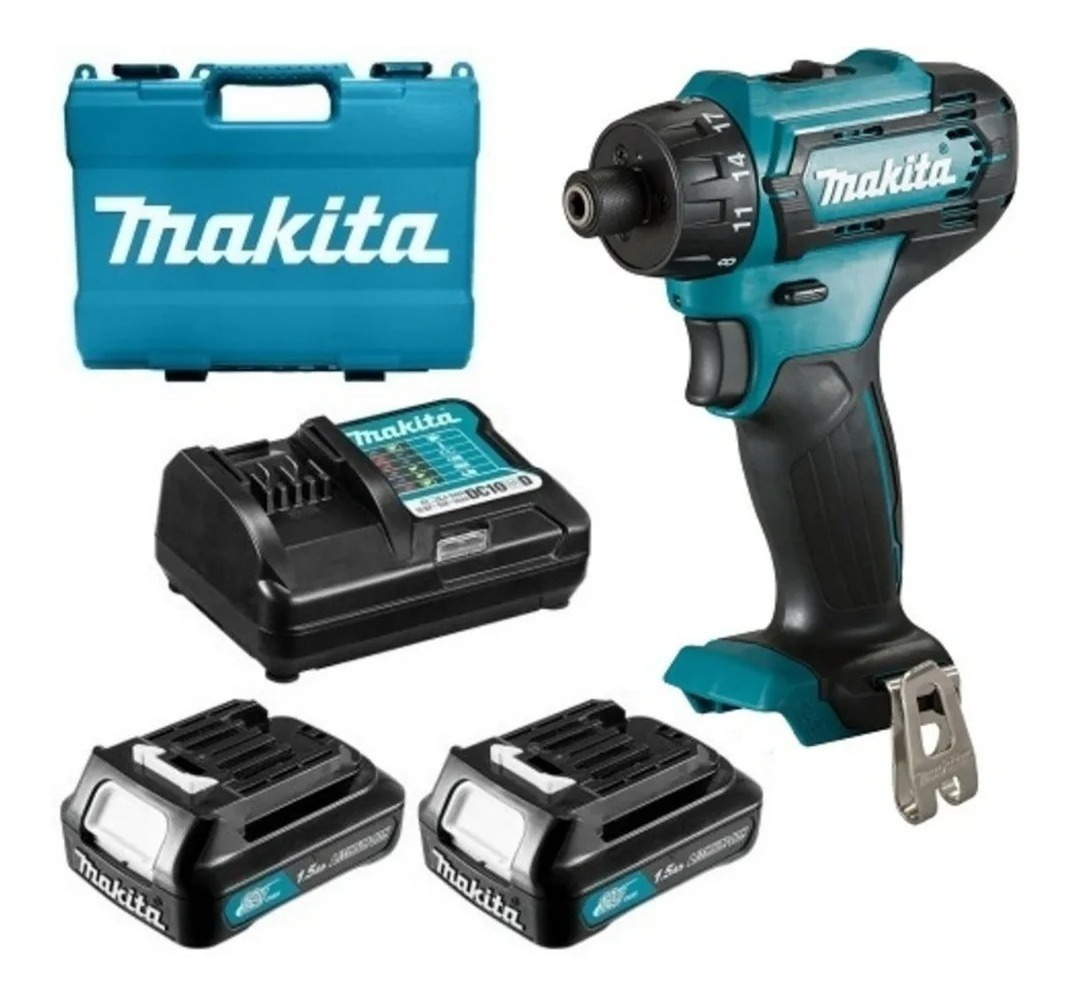 Foto 2 pulgar | Atornillador Taladro Inalambrico 12v Makita Df033dwye