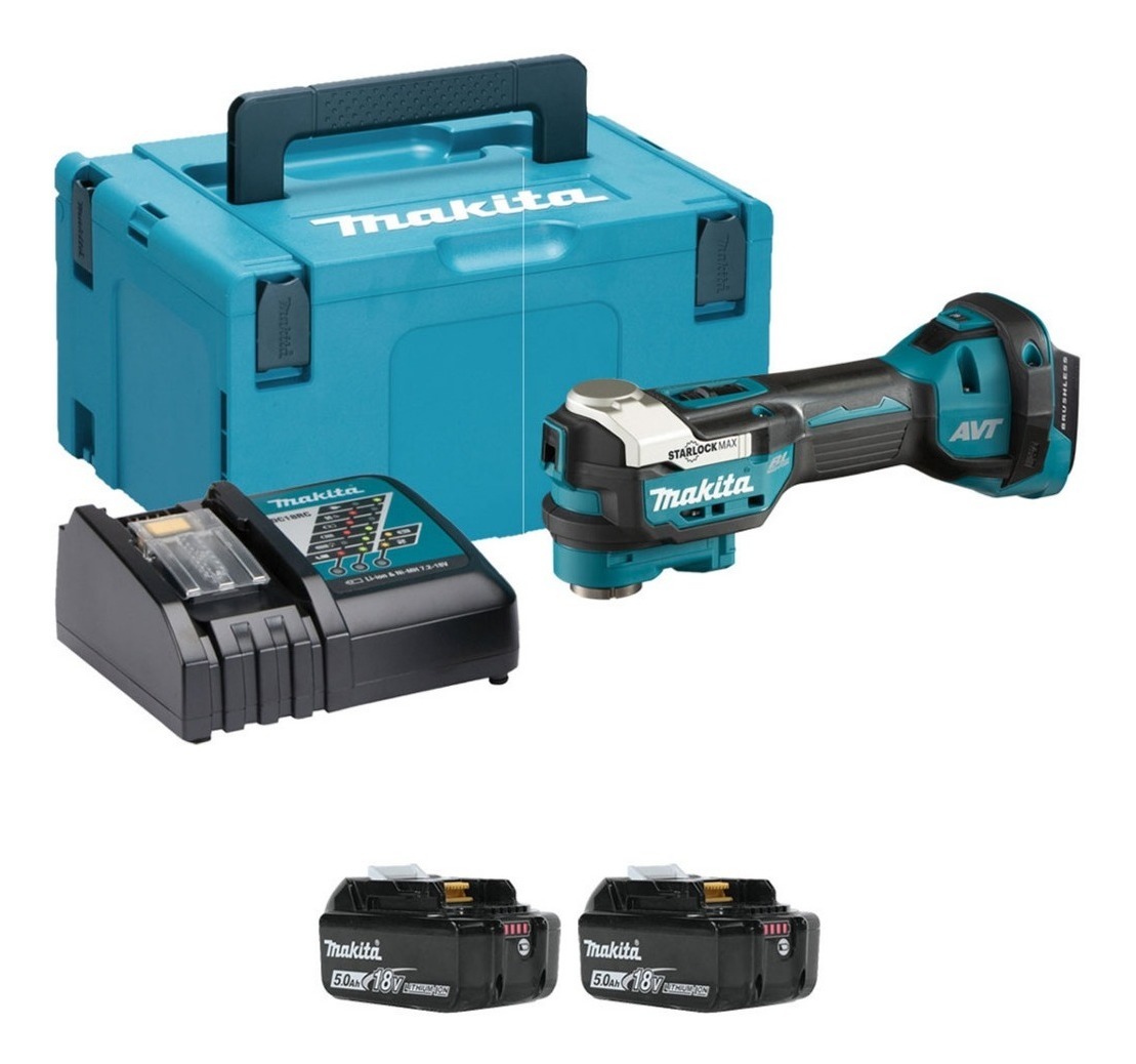 Multiherramienta Makita Dtm52rtj-2 18v Brushless C/ Bateria