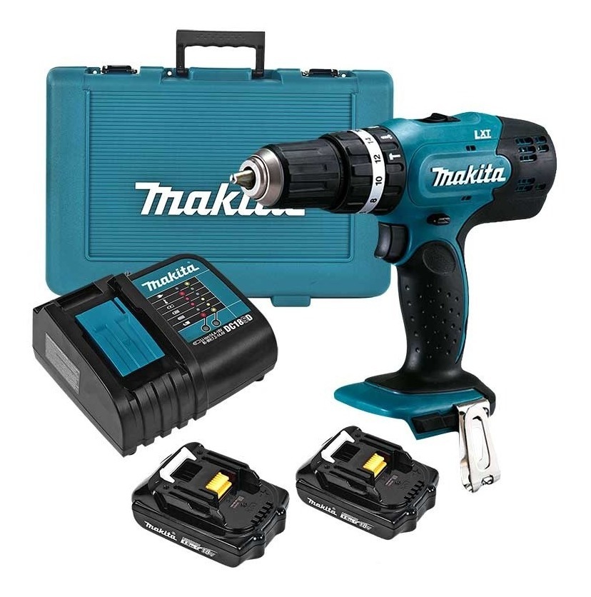 Taladro Rotomartillo 18v 1/2'' Inalambrico Dhp453sye Makita