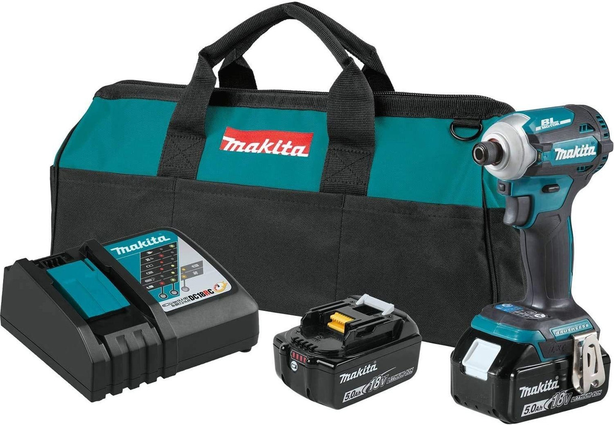 Foto 2 pulgar | Makita Xdt16t 18v Lxt Ion-litio Sin Escobillas Kit De Des...