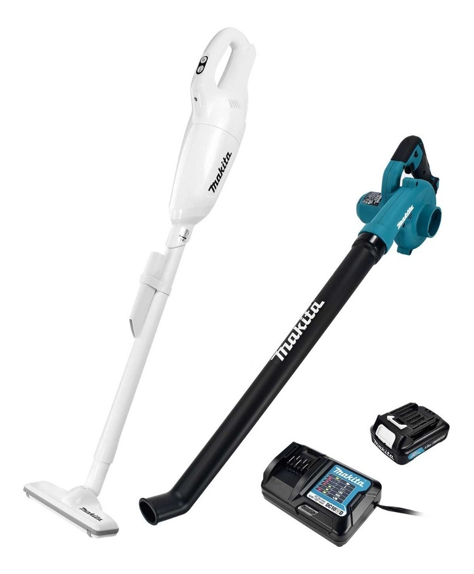 Combo Makita Aspiradora+sopladora+batería+cargador Clx248