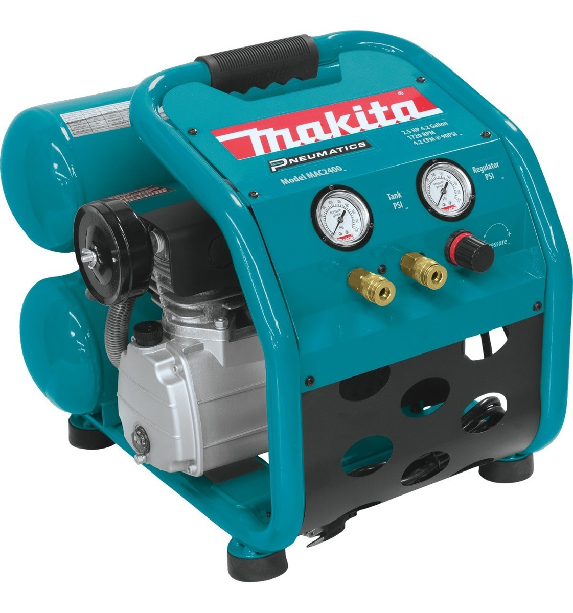 Makita Mac2400 Compresor De Aire Big Bore De 2.5 Hp