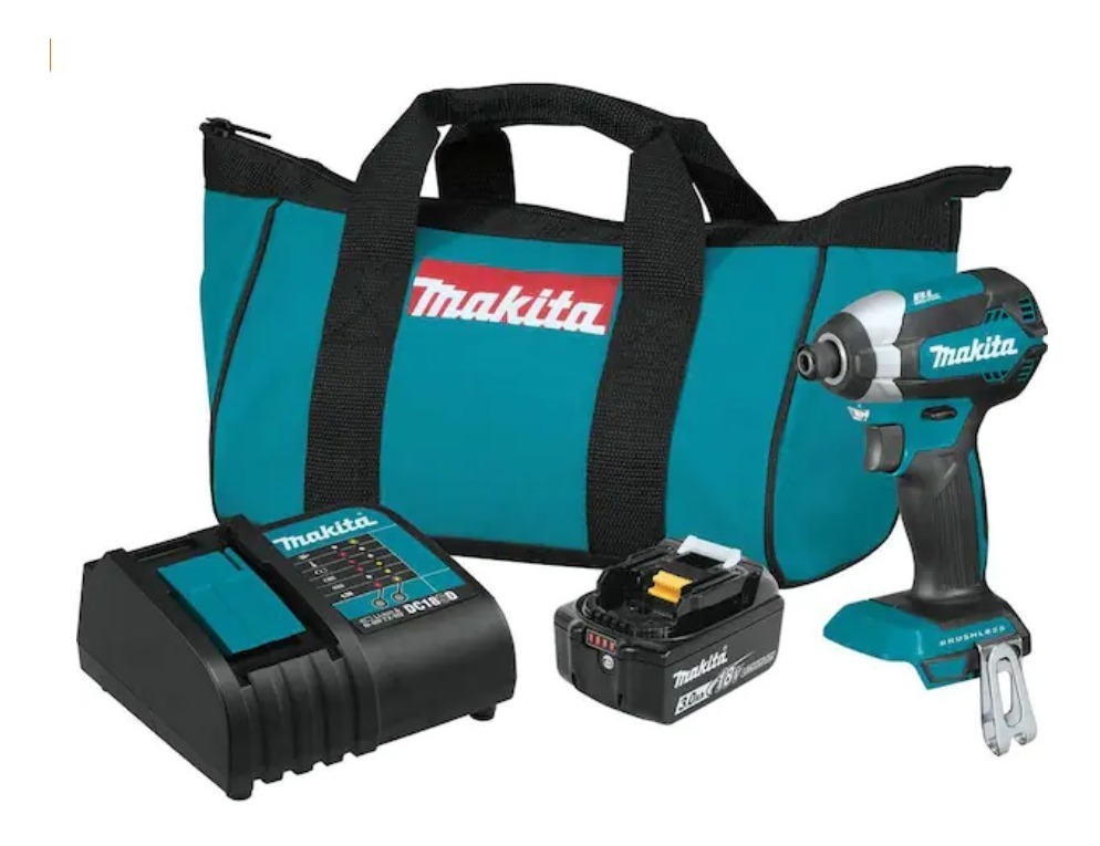 Makita Impacto 1/4 Bateria Pila 3.0ah Y Mochila