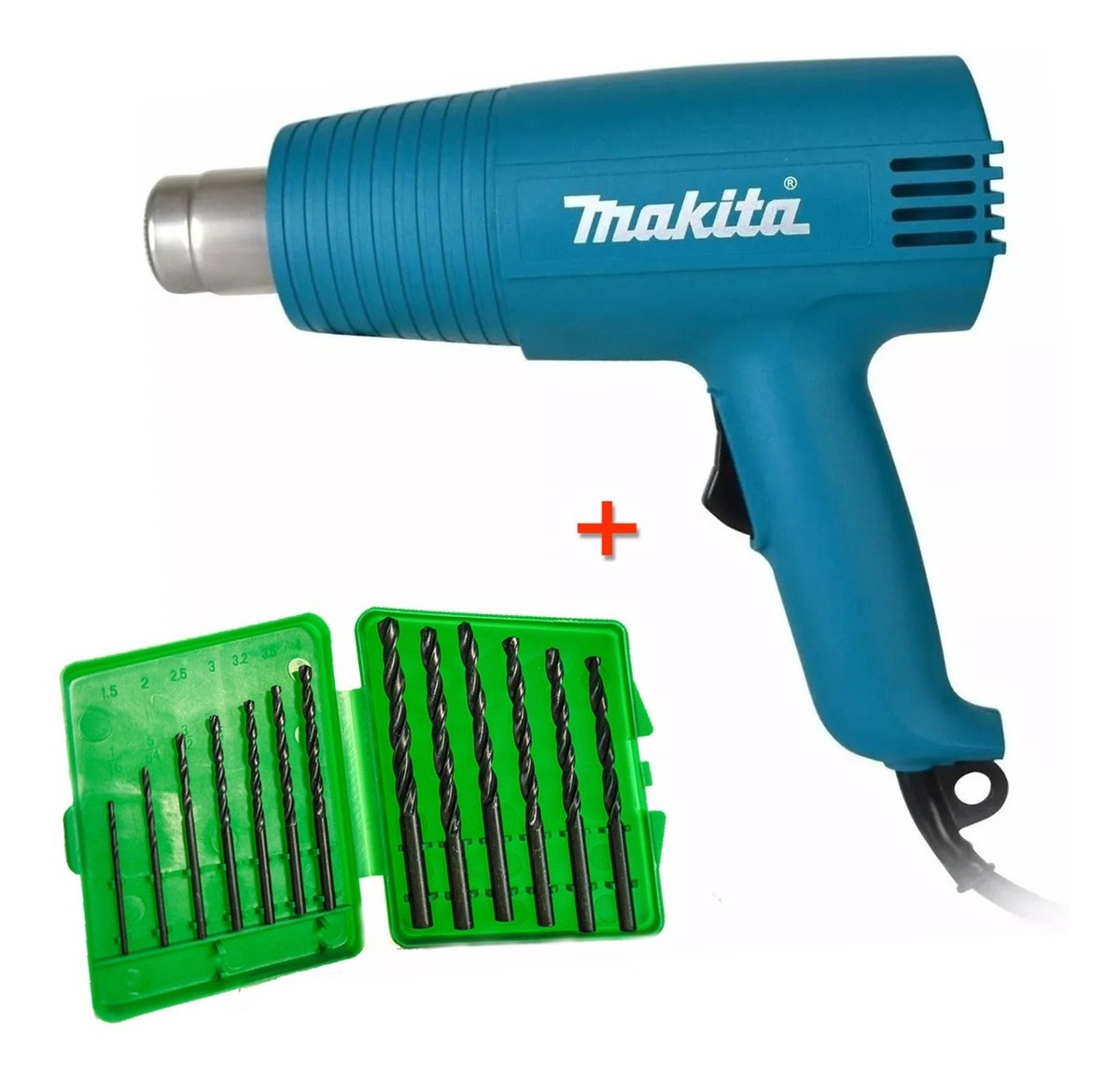 Foto 2 pulgar | Pistola De Calor Makita + Kit De Puntas Hg5010 Envío Gratis