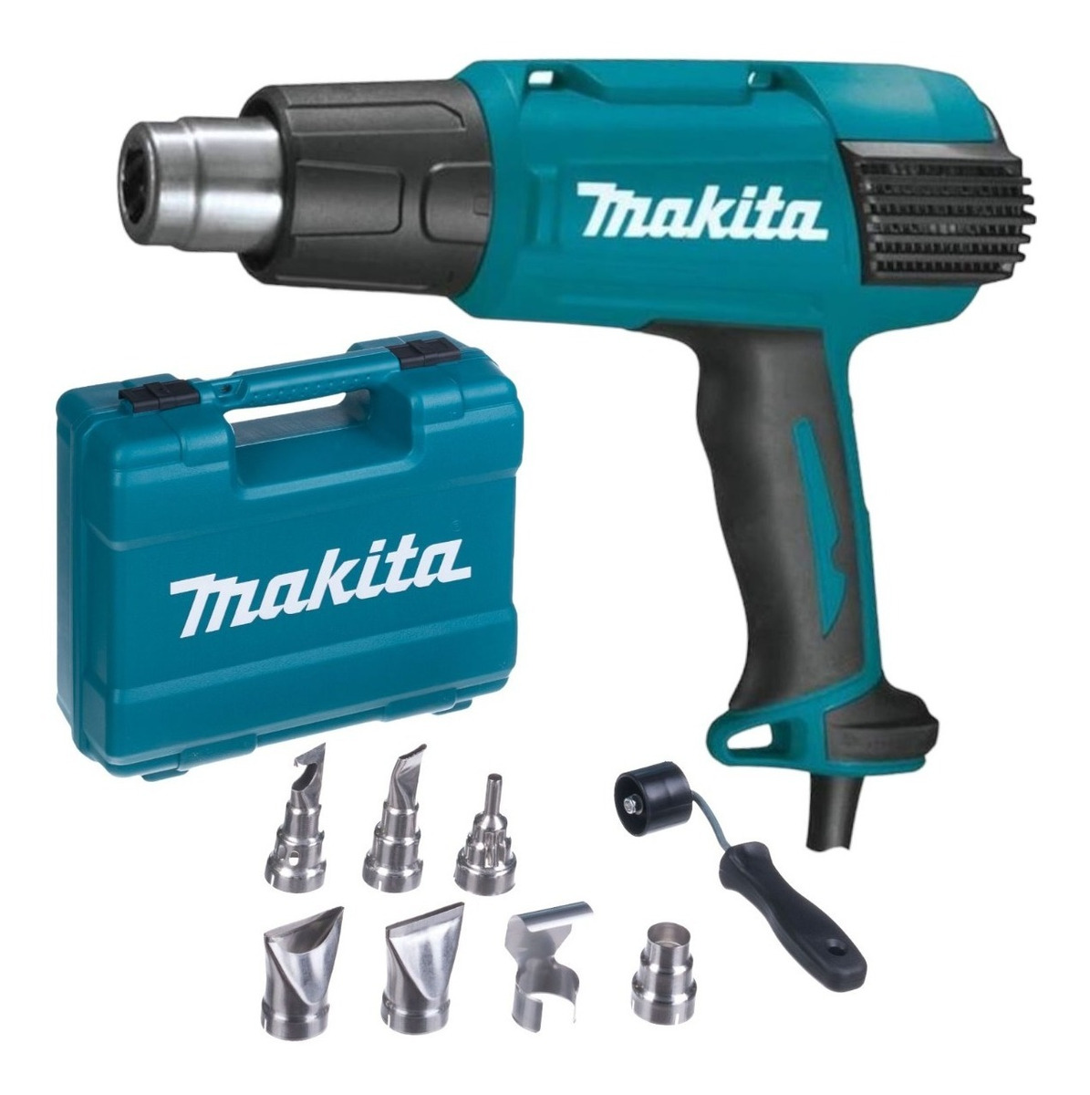 Foto 2 pulgar | Pistola De Calor Makita Hg6531ck Con Boquillas 2000w Maletin