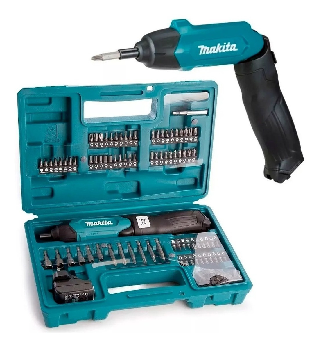 Kit Atornillador Destornilla Inalambrico 81pz Df001dw Makita