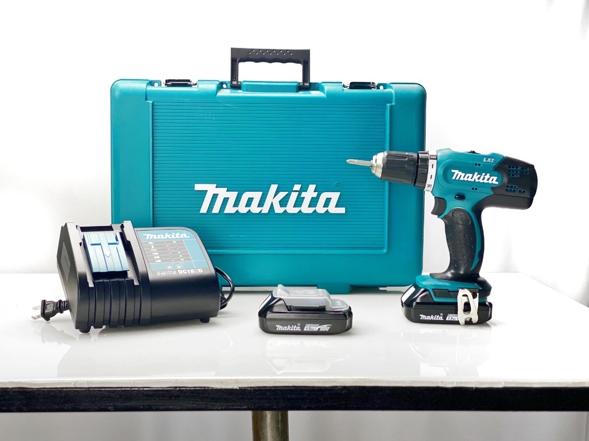 Kit Taladro Inalambrico Makita 18v Maletin Bateria Ddf453sye