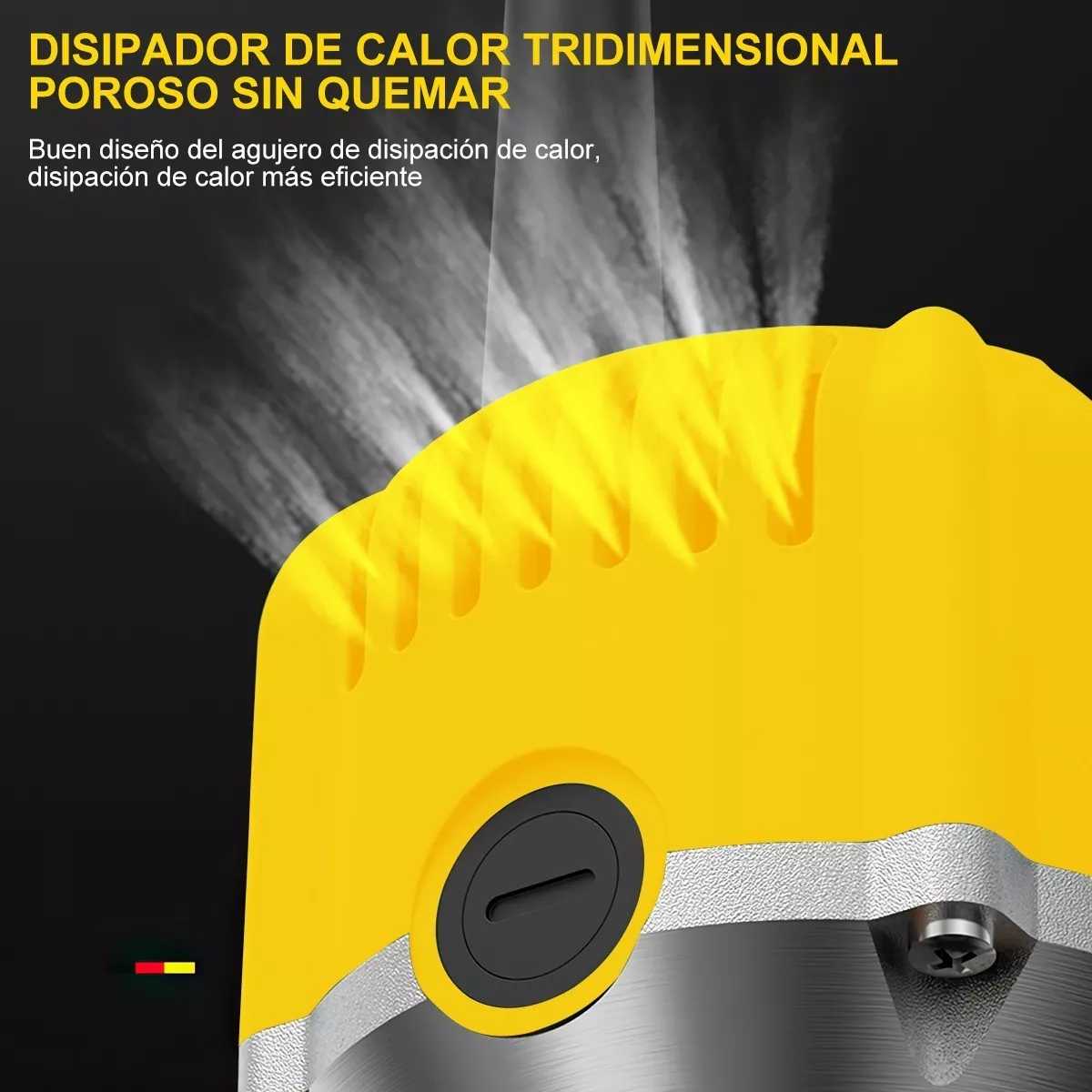 Foto 8 pulgar | Router de Madera Eo Safe Imports ESI-5915 color Amarillo 8 Piezas 6 Velocidades 800w