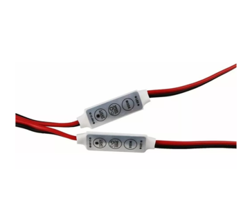 Foto 3 | Controlador Dimmer Belug de 3 Botones para Tiras o Módulos Led Rojo 10 Piezas