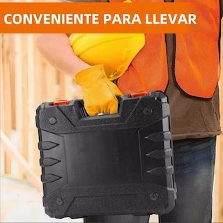 Foto 4 | Taladro Eléctrico Eo Safe Imports Esi11785 Negro con Accesorios