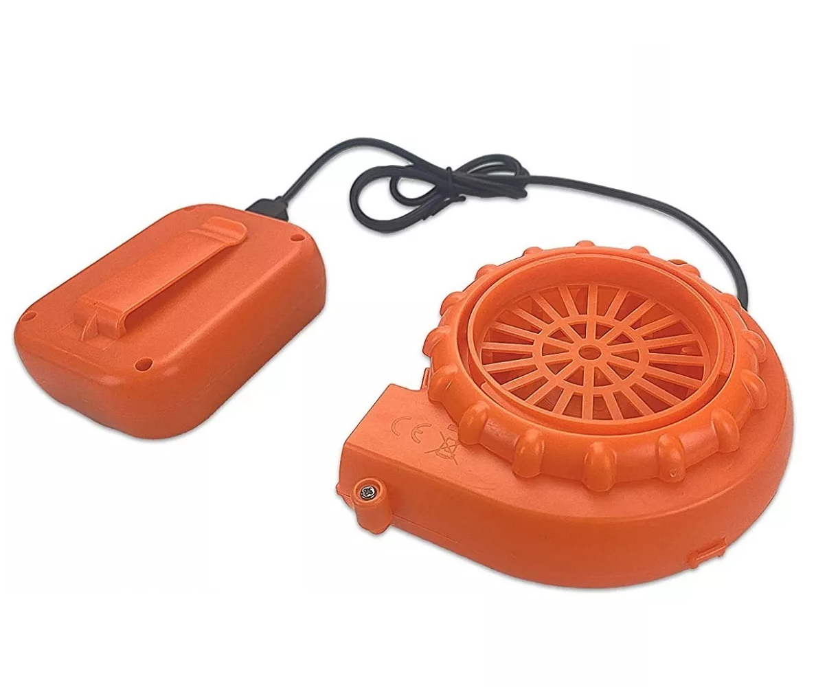 Foto 2 | Miniventilador Soplador para Disfraz de Dinosaurio Inflable Naranja