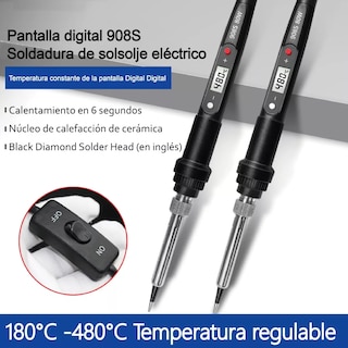 Foto 2 | Kit de Soldador Eléctrico con Multímetro y Lupa Eo Safe Imports Multicolor