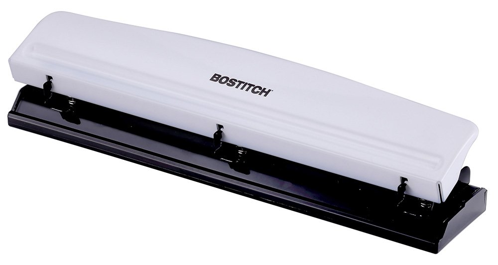 Foto 2 pulgar | Hole Punch Bostitch Office Premium Con Capacidad Para 12 Hojas, Color Blanco - Venta Internacional.