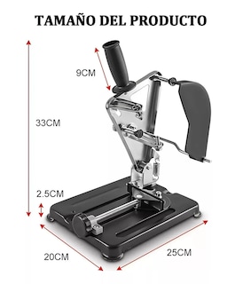 Foto 2 | Soporte Para Esmeril Angular Ajustable Base De La Herramient Negro