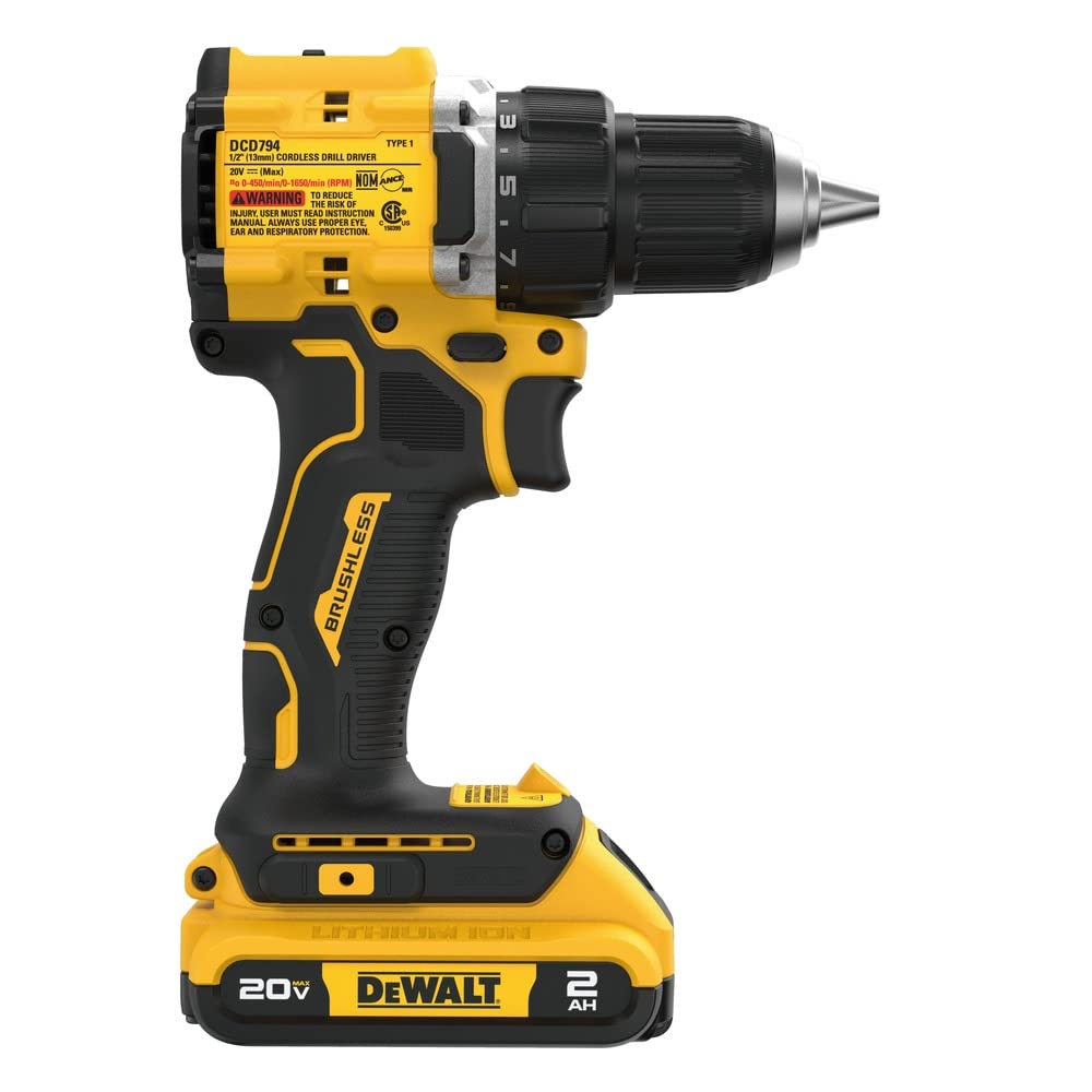 Foto 6 pulgar | Taladro Inalámbrico Dewalt Dcd794d1 20v Max Atomic - Venta Internacional