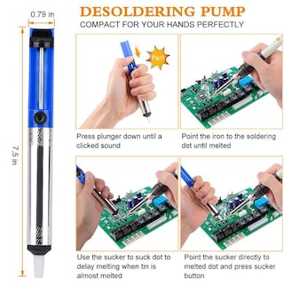 Foto 2 | Kit De Soldador Eléctrico 220 V 60 W Con 17 Accesorios - Venta Internacional.