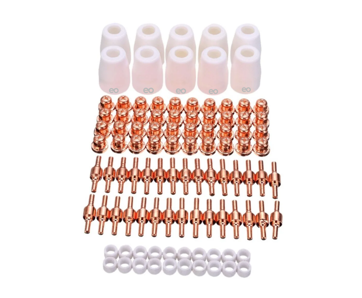 Foto 1 | Language Set 100 Consumibles Electrodos Boquilla Cortadora De Plasma Eo Safe Imports Esi-3065-1 Cobre