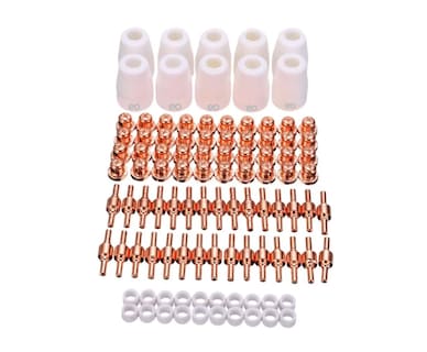 Foto 1 | Language Set 100 Consumibles Electrodos Boquilla Cortadora De Plasma Eo Safe Imports Esi-3065-1 Cobre