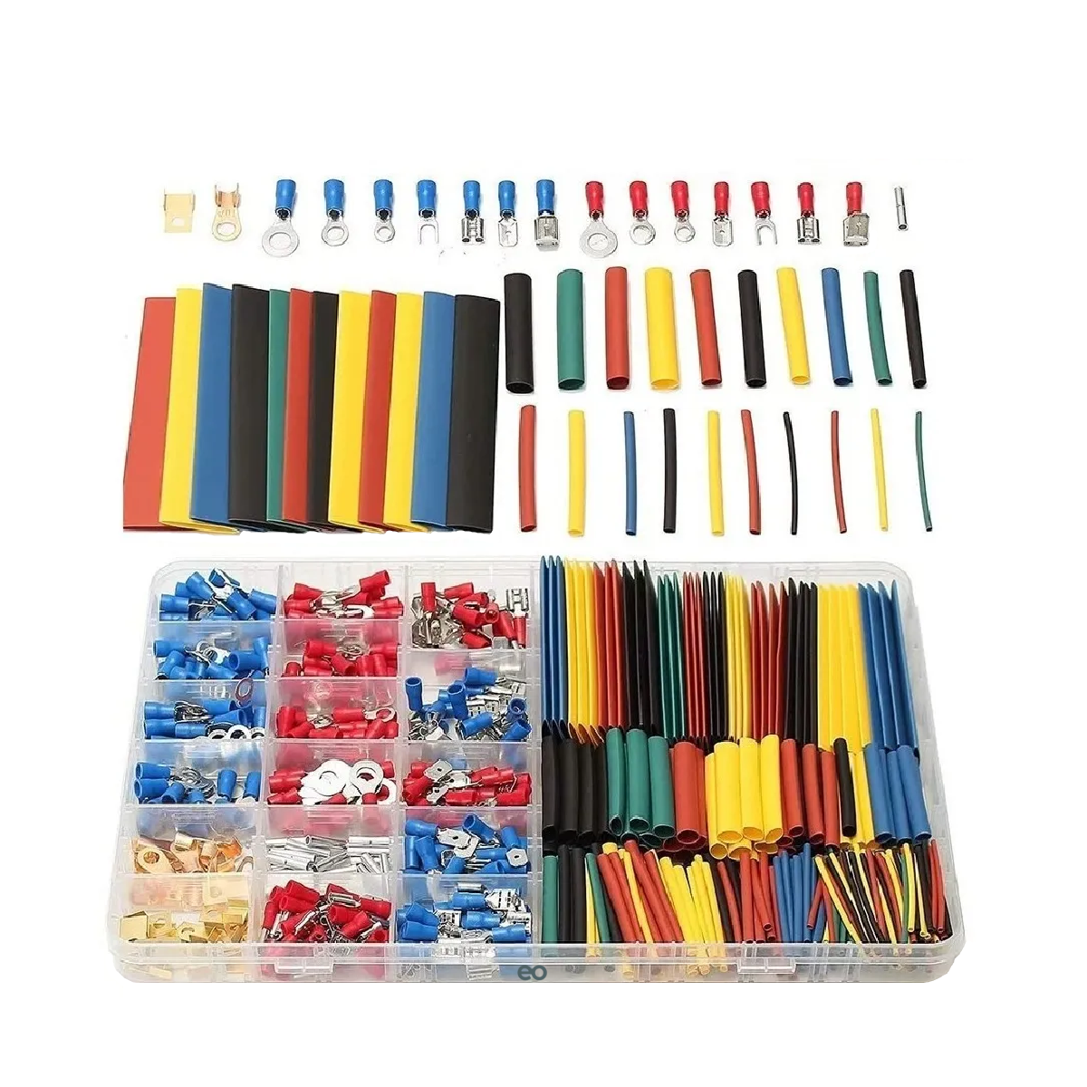 Foto 1 | Kit Terminales Aisladas 678pcs, Eo Safe Imports Eo-1236-1 Multicolor
