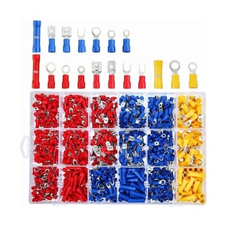 Foto 1 | 1200pzs Terminales Conectores Crimpado Cable Eléctrico. Eo Safe Imports Esi-2861-1 Multicolor
