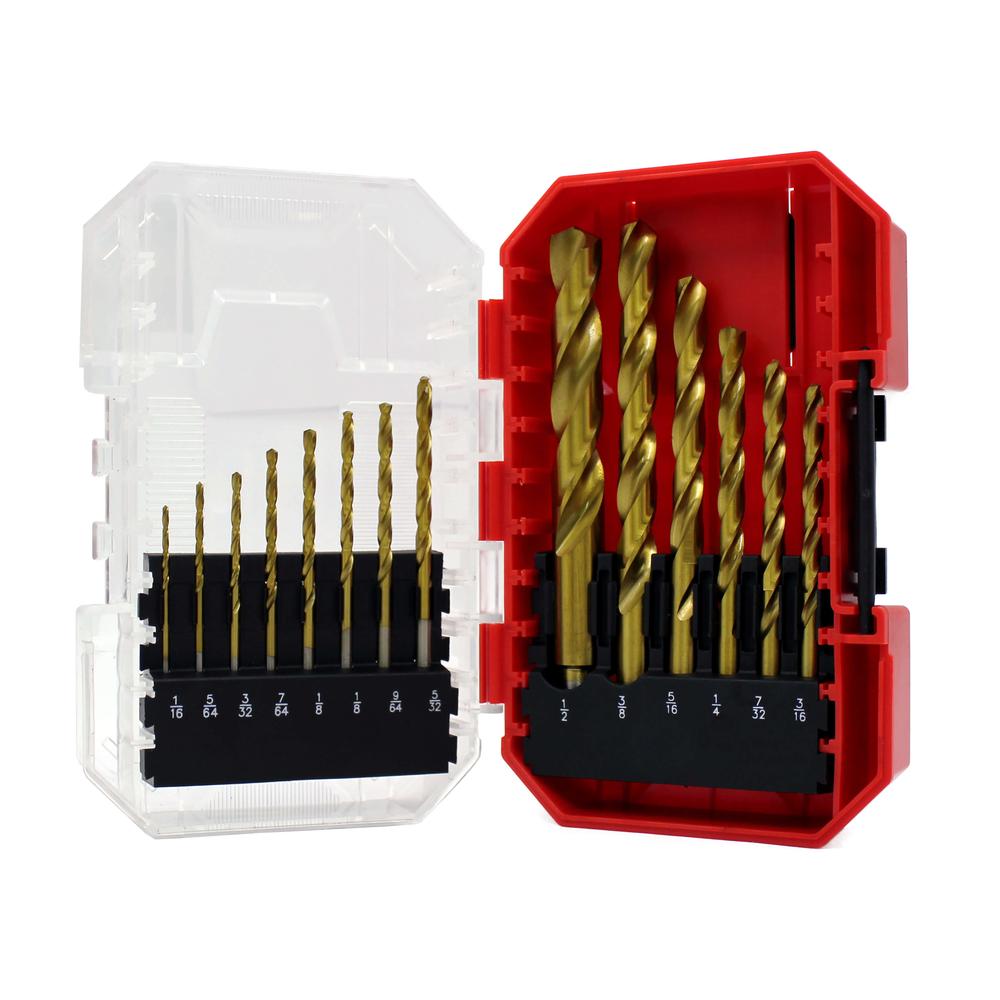 Juego De Brocas Recubierto De Titanio 14 Piezas Maple Tools