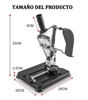 Foto 2 | Soporte Para Esmeril Angular Ajustable Base De La Herramienta, Belug Negro