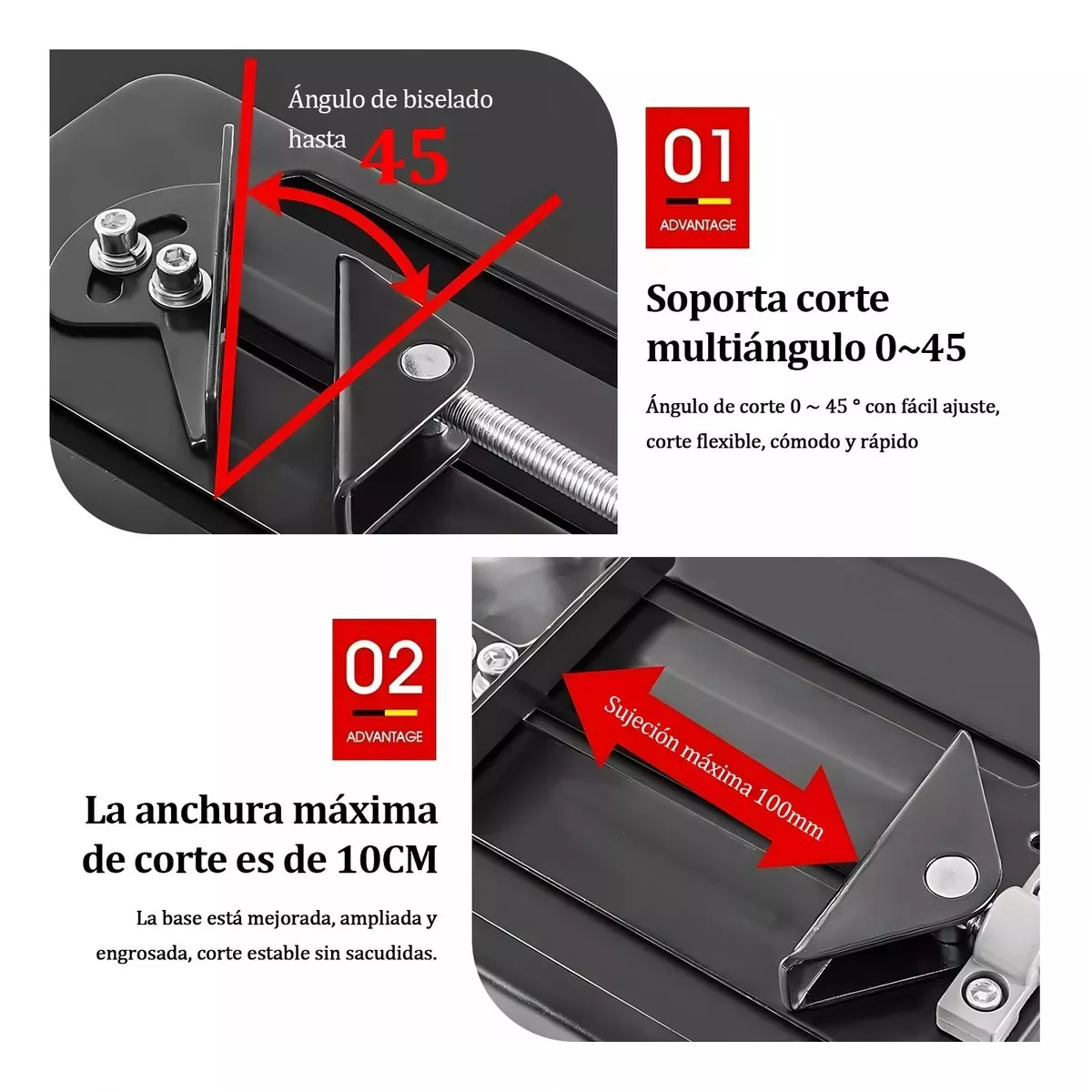 Foto 5 pulgar | Soporte Para Esmeril Angular Ajustable Base De La Herramienta, Belug  Negro