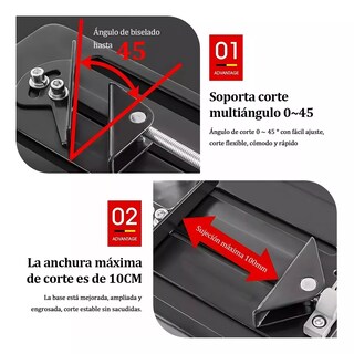 Foto 4 | Soporte Para Esmeril Angular Ajustable Base De La Herramienta, Belug Negro