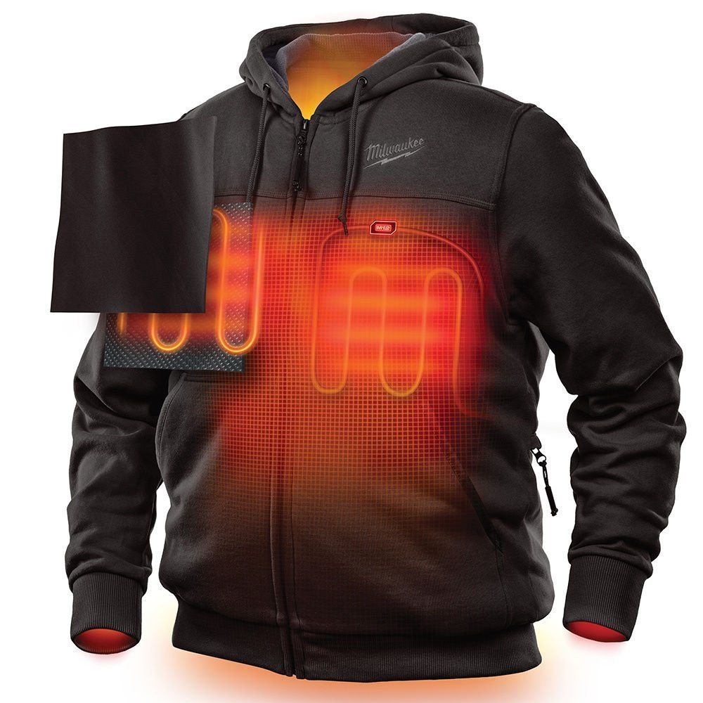 Foto 3 | Sudadera Con Capucha Milwaukee M12 12 V Con Calefacción En La Parte Delantera Y Trasera - Venta Internacional.