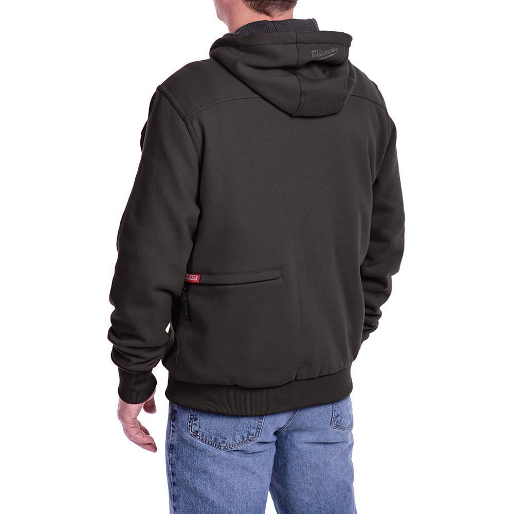 Foto 8 pulgar | Sudadera Con Capucha Milwaukee M12 12 V Con Calefacción En La Parte Delantera Y Trasera - Venta Internacional.