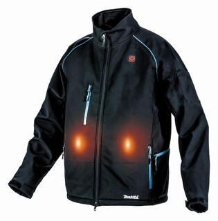 Foto 6 | Chaqueta Térmica Makita Dcj205zs 18v Lxt 6.0ah Batería Negra S - Venta Internacional.