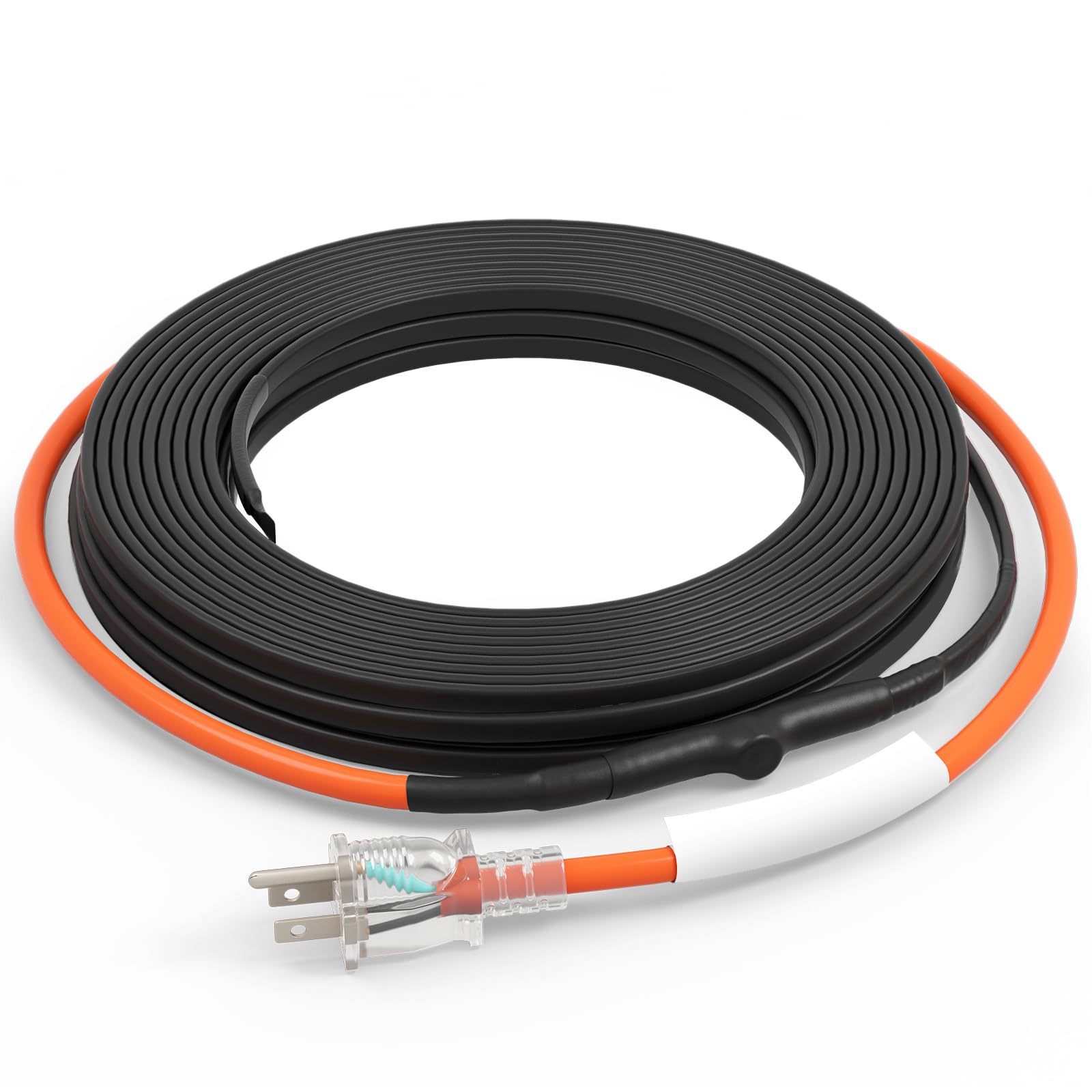 Foto 2 pulgar | Cable De Calefacción De Tubos Vevor Autorregulable De 12 M Y 5 W/m Con Termostato - Venta Internacional.