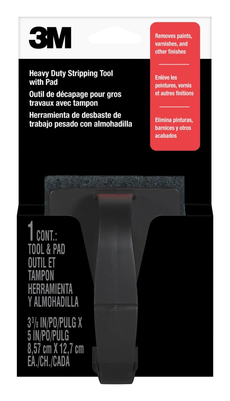 Almohadilla Para Pelar 3m Heavy Duty Con Mango Que Elimina La Pintura 10110na - Venta Internacional.