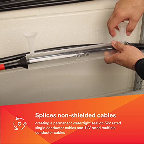 Foto 3 | Kit De Empalme De Cables 3m 82-an 10-2 Awg Con Certificación Ul, 1 Kit - Venta Internacional.