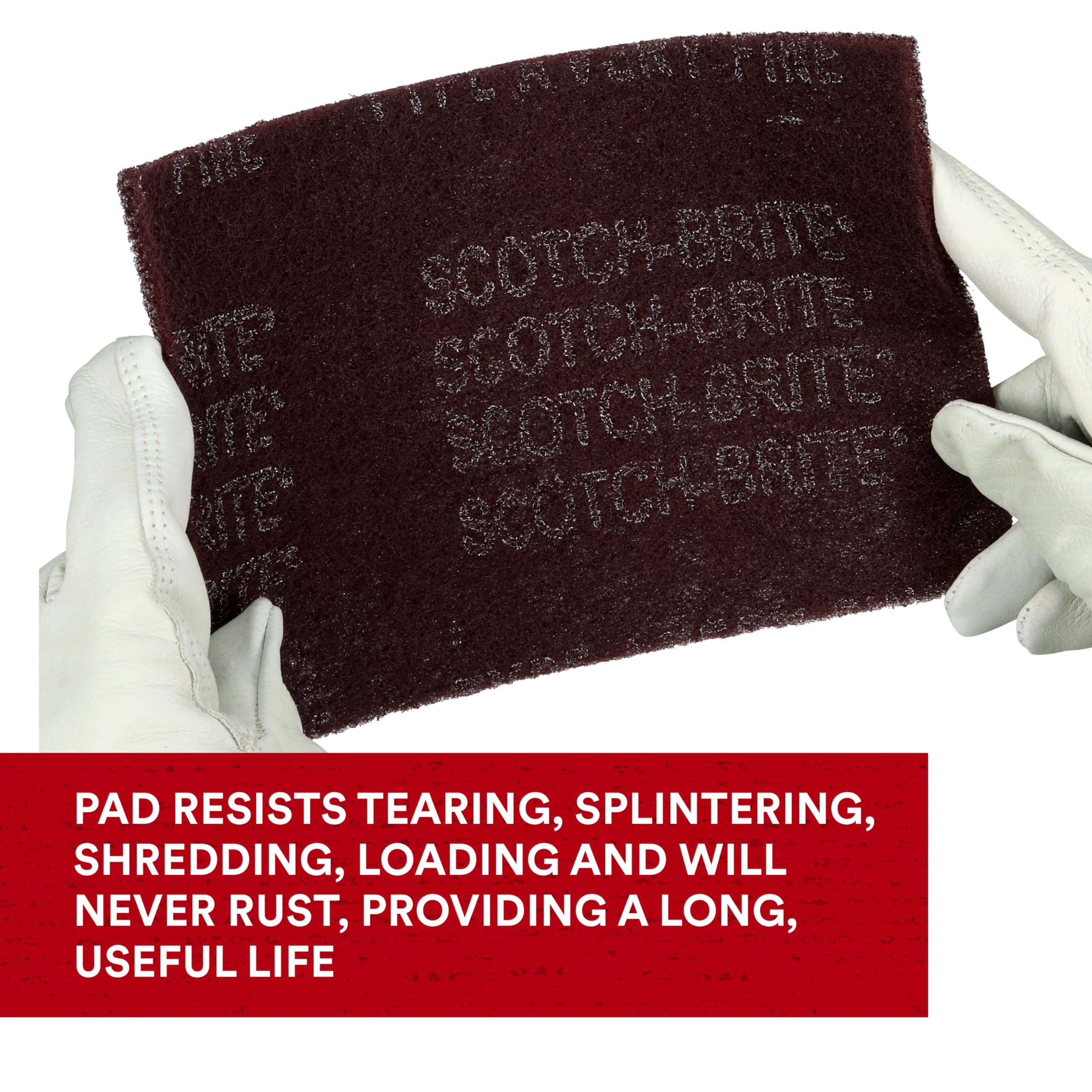 Foto 7 | Almohadilla De Mano 3m Scotch-brite General Purpose 7447b, Muy Fina - Venta Internacional.