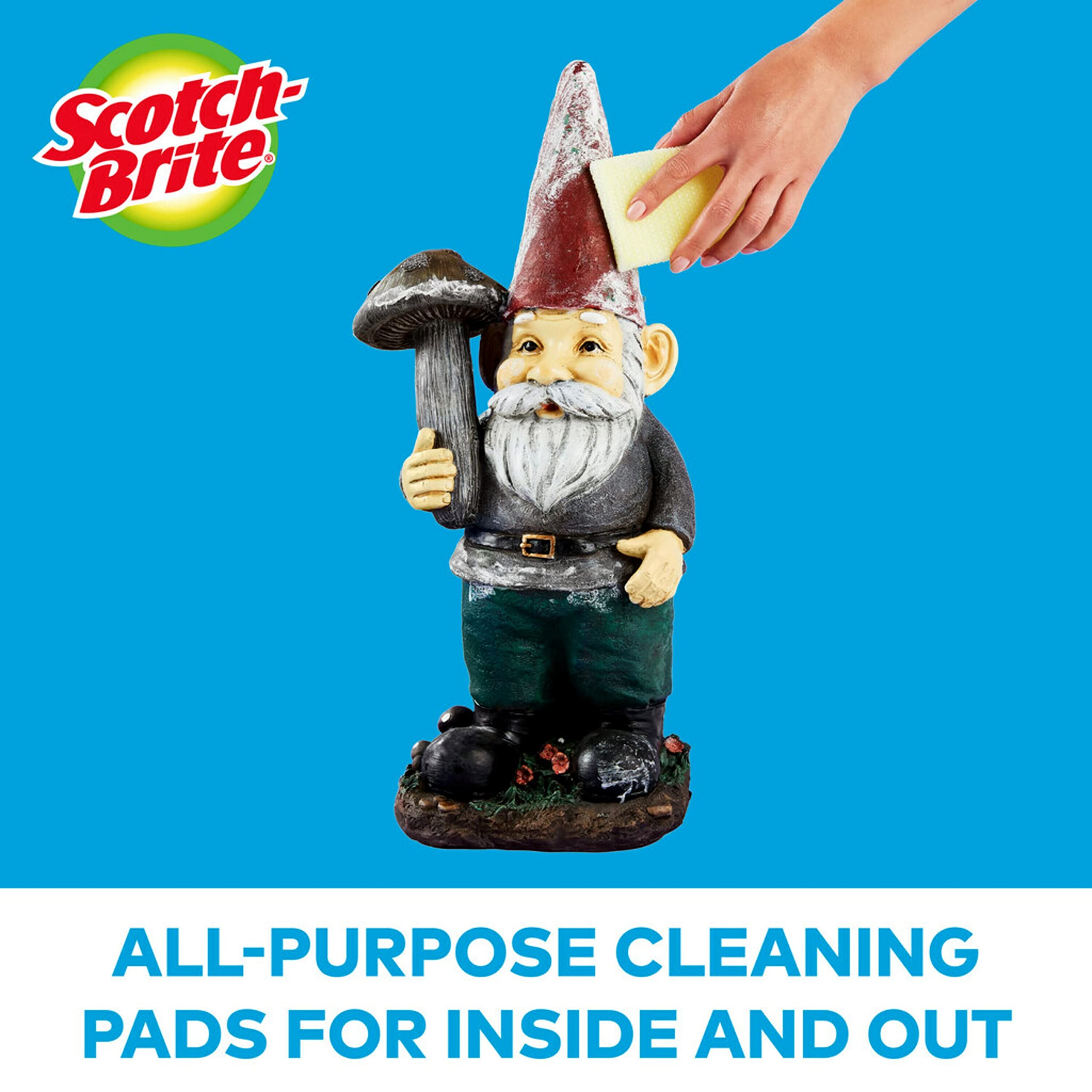 Foto 7 | Almohadilla Limpiadora 3m Scotch-brite Dobie Multiusos, Paquete De 6 - Venta Internacional.