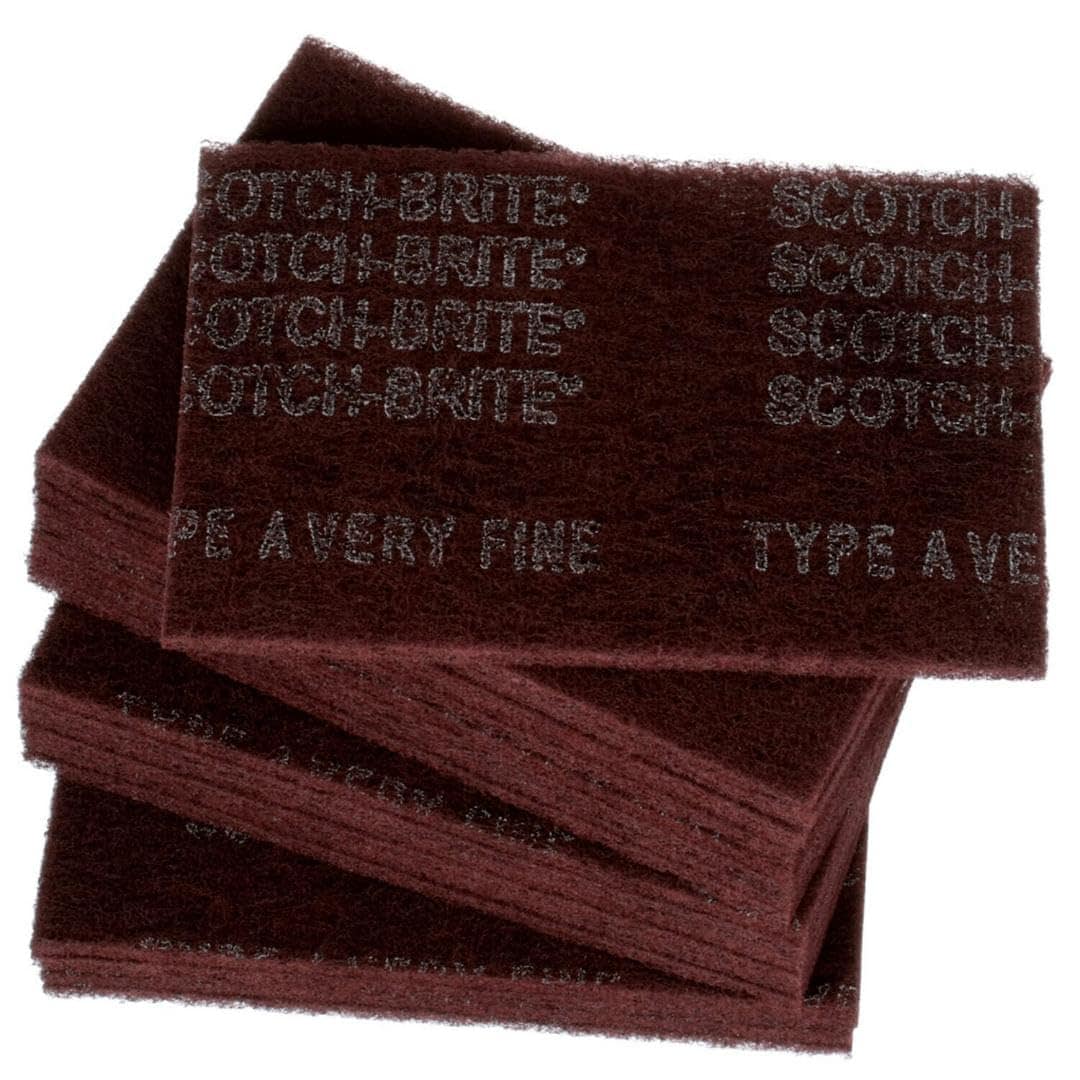 Almohadilla De Mano 3m Scotch-brite 7447, Muy Fina, 15 X 23 Cm, Paquete De 20 - Venta Internacional. $966